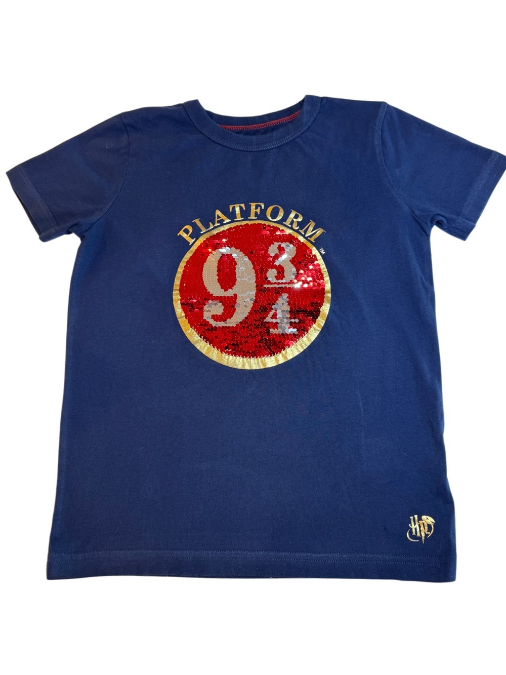 Mini Boden Harry Potter Sequin Platform 9 3/4 T-Shirt